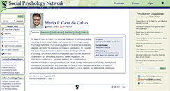 Desktop Screenshot of calvo.socialpsychology.org