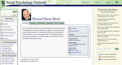 Desktop Screenshot of michael.bond.socialpsychology.org