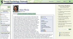 Desktop Screenshot of morin.socialpsychology.org