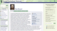 Desktop Screenshot of berard.socialpsychology.org