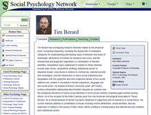 Tablet Screenshot of berard.socialpsychology.org