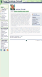Mobile Screenshot of nowak.socialpsychology.org