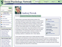 Tablet Screenshot of nowak.socialpsychology.org