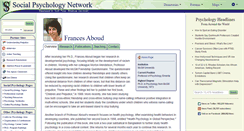 Desktop Screenshot of aboud.socialpsychology.org