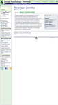 Mobile Screenshot of llewellyn.socialpsychology.org