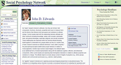 Desktop Screenshot of john.d.edwards.socialpsychology.org