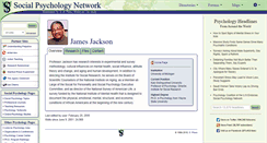 Desktop Screenshot of jackson.socialpsychology.org