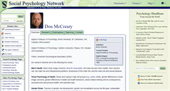 Desktop Screenshot of mccreary.socialpsychology.org