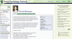Desktop Screenshot of baumann.socialpsychology.org