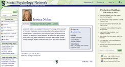 Desktop Screenshot of nolan.socialpsychology.org