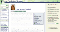 Desktop Screenshot of jensencampbell.socialpsychology.org