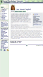 Mobile Screenshot of jensencampbell.socialpsychology.org