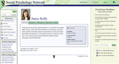Desktop Screenshot of kelly.socialpsychology.org