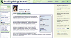 Desktop Screenshot of nancy.collins.socialpsychology.org
