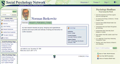 Desktop Screenshot of norman.berkowitz.socialpsychology.org