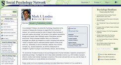 Desktop Screenshot of landau.socialpsychology.org