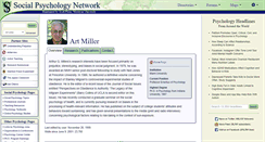 Desktop Screenshot of miller.socialpsychology.org