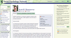 Desktop Screenshot of hemenover.socialpsychology.org