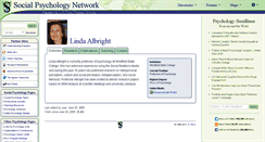 Desktop Screenshot of albright.socialpsychology.org
