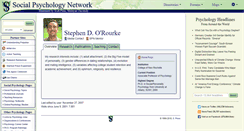 Desktop Screenshot of orourke.socialpsychology.org