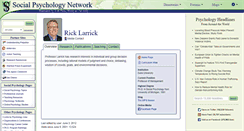 Desktop Screenshot of larrick.socialpsychology.org