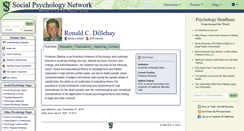 Desktop Screenshot of dillehay.socialpsychology.org
