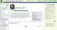Desktop Screenshot of christian.hart.socialpsychology.org