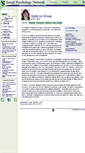 Mobile Screenshot of oleson.socialpsychology.org
