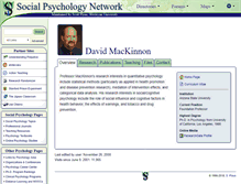 Tablet Screenshot of mackinnon.socialpsychology.org