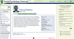 Desktop Screenshot of edward.burkley.socialpsychology.org