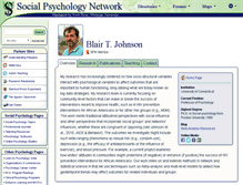 Tablet Screenshot of johnson.socialpsychology.org