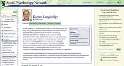 Desktop Screenshot of langdridge.socialpsychology.org