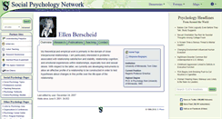 Desktop Screenshot of berscheid.socialpsychology.org