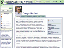 Tablet Screenshot of goethals.socialpsychology.org