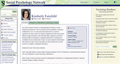 Desktop Screenshot of fairchild.socialpsychology.org