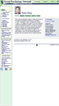 Mobile Screenshot of oreg.socialpsychology.org