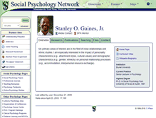 Tablet Screenshot of gaines.socialpsychology.org