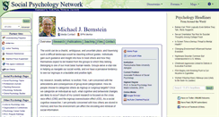 Desktop Screenshot of bernstein.socialpsychology.org