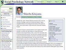 Tablet Screenshot of kitayama.socialpsychology.org