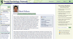 Desktop Screenshot of pelham.socialpsychology.org
