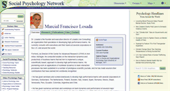 Desktop Screenshot of losada.socialpsychology.org