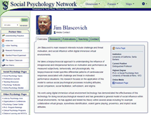 Tablet Screenshot of blascovich.socialpsychology.org