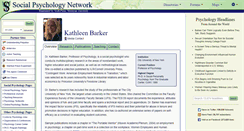 Desktop Screenshot of barker.socialpsychology.org