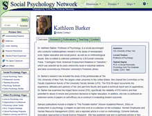 Tablet Screenshot of barker.socialpsychology.org