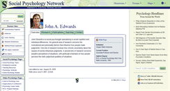 Desktop Screenshot of john.edwards.socialpsychology.org