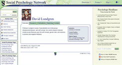 Desktop Screenshot of lundgren.socialpsychology.org