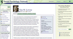 Desktop Screenshot of lowrey.socialpsychology.org