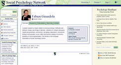 Desktop Screenshot of girandola.socialpsychology.org