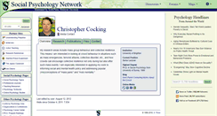 Desktop Screenshot of cocking.socialpsychology.org