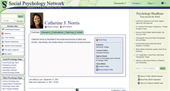 Desktop Screenshot of norris.socialpsychology.org